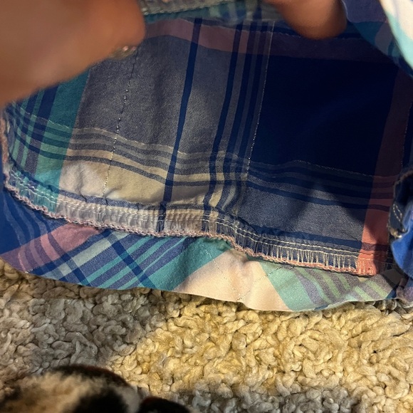 Secret Treasures Cobalt Crush Plaid Pajama Pants - Picture 6 of 10